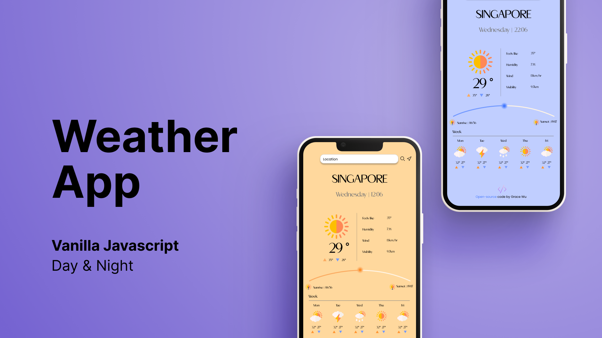 Vanilla Javascript Weather App